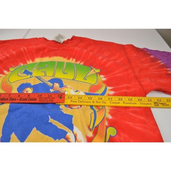 2006 Paul McCartney Tie Dyed Psychedelic T Shirt Back in the US Tour size L Mens - Picture 5 of 10